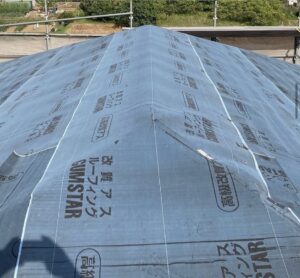 横浜 屋根下地 ルーフィング工事